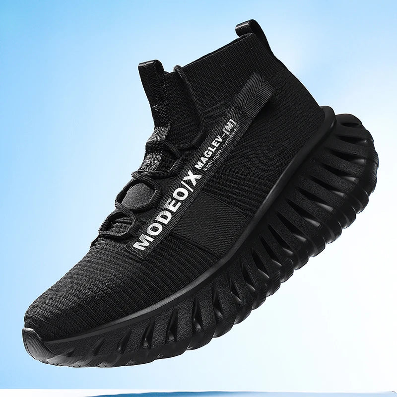 VOIDWEAR SIGNAL_VANISH_07 mesh sneakers, lightweight breathable techwear-inspired streetwear shoes with ankle wrap design