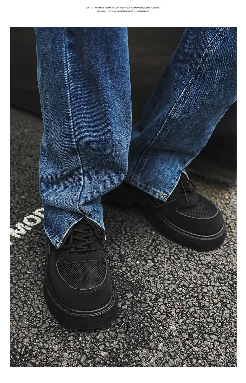 VOIDWEAR SIGNAL_VANISH_13 ☰ men’s summer streetwear shoes with PU upper, breathable mesh, thick sole, and vanish-mode closure, designed for U.S. urban wear