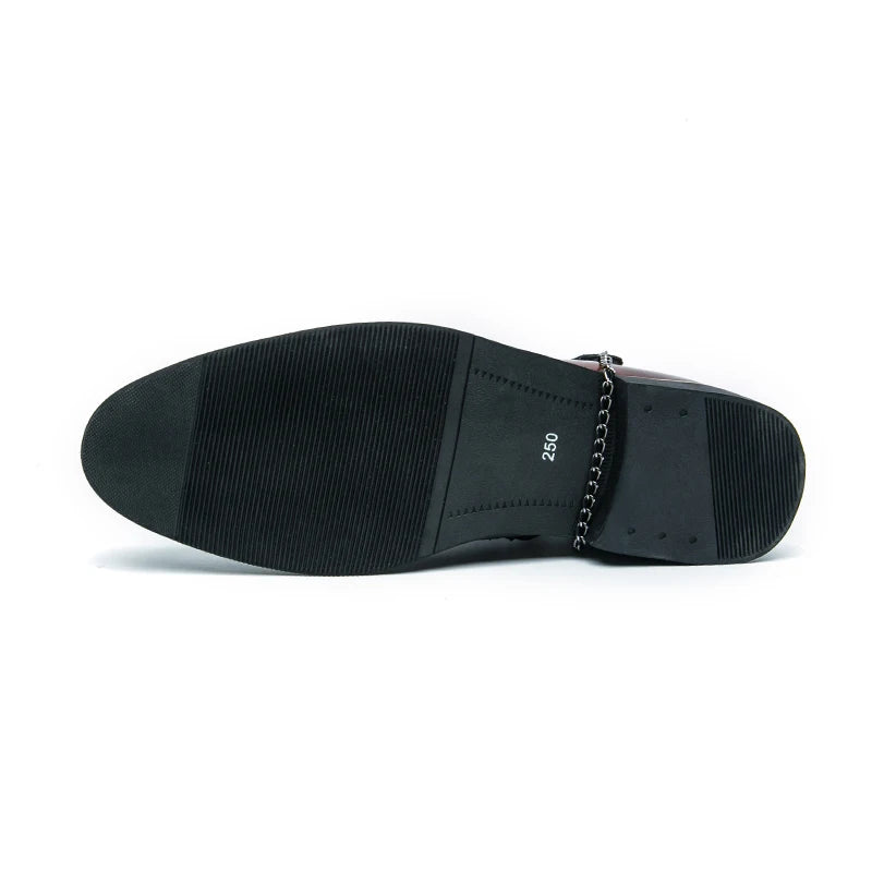 VOIDWEAR SIGNAL_VANISH_11 ☰ split leather ankle casual shoes with side-zip closure, breathable construction, and ritual-inspired minimalist design