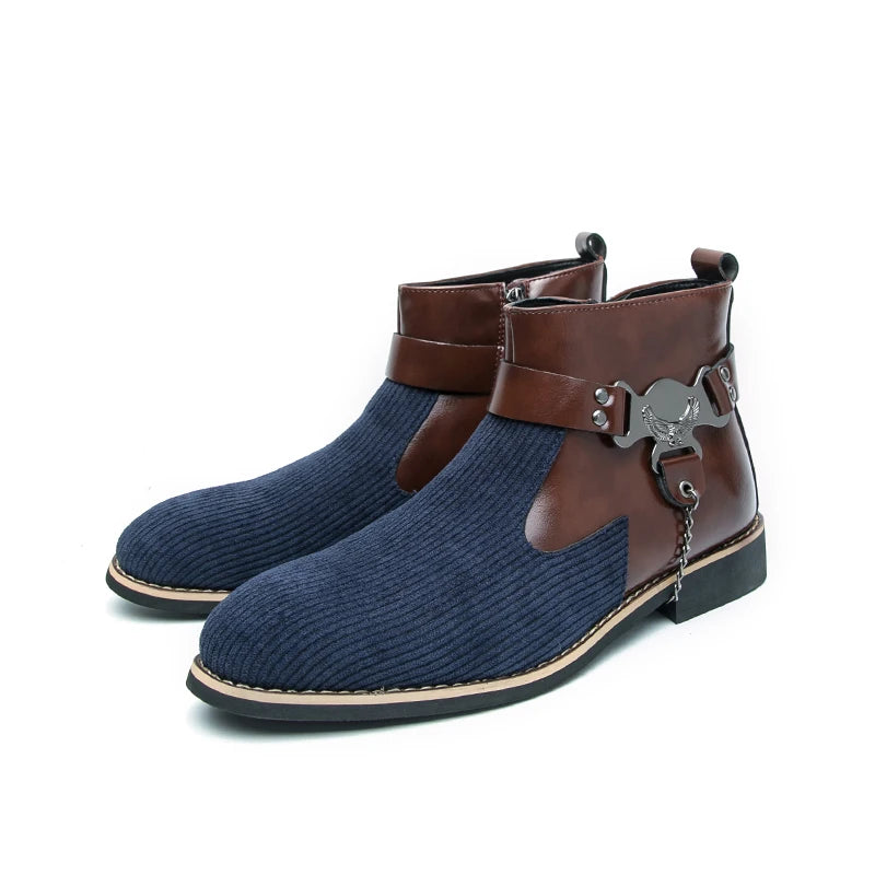 VOIDWEAR SIGNAL_VANISH_11 ☰ split leather ankle casual shoes with side-zip closure, breathable construction, and ritual-inspired minimalist design