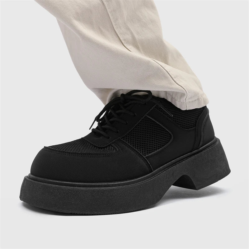 VOIDWEAR SIGNAL_VANISH_13 ☰ men’s summer streetwear shoes with PU upper, breathable mesh, thick sole, and vanish-mode closure, designed for U.S. urban wear