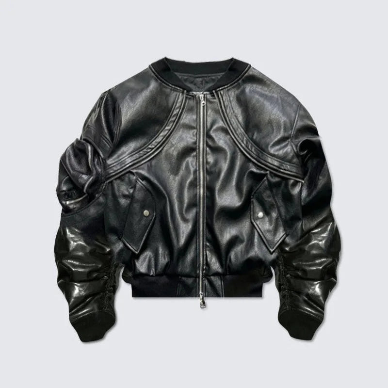 SIGNAL_05 ☰Retro Flight Jacket