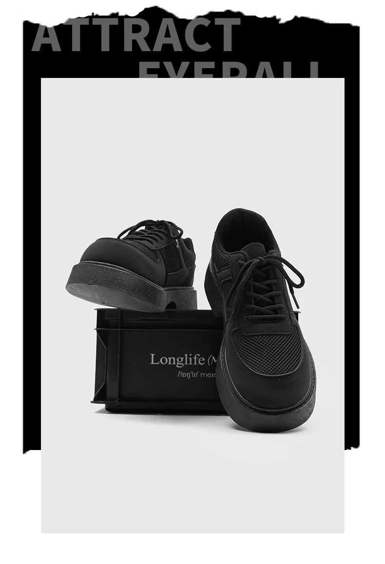VOIDWEAR SIGNAL_VANISH_13 ☰ men’s summer streetwear shoes with PU upper, breathable mesh, thick sole, and vanish-mode closure, designed for U.S. urban wear