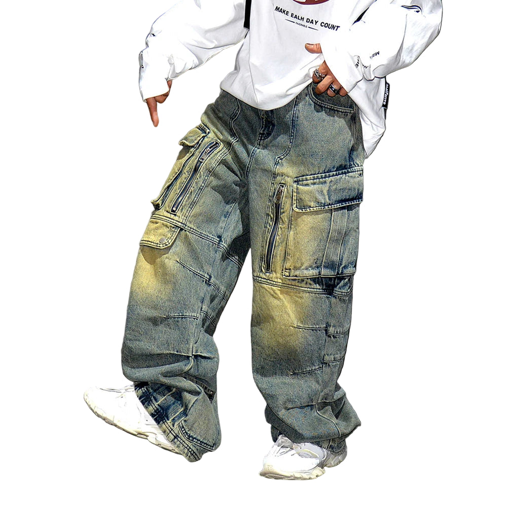 “VDR_VANISH_JEANS ☰ distressed cargo denim side view — baggy stacked”

“VDR_VANISH_JEANS ☰ back pocket signal glyph closeup”