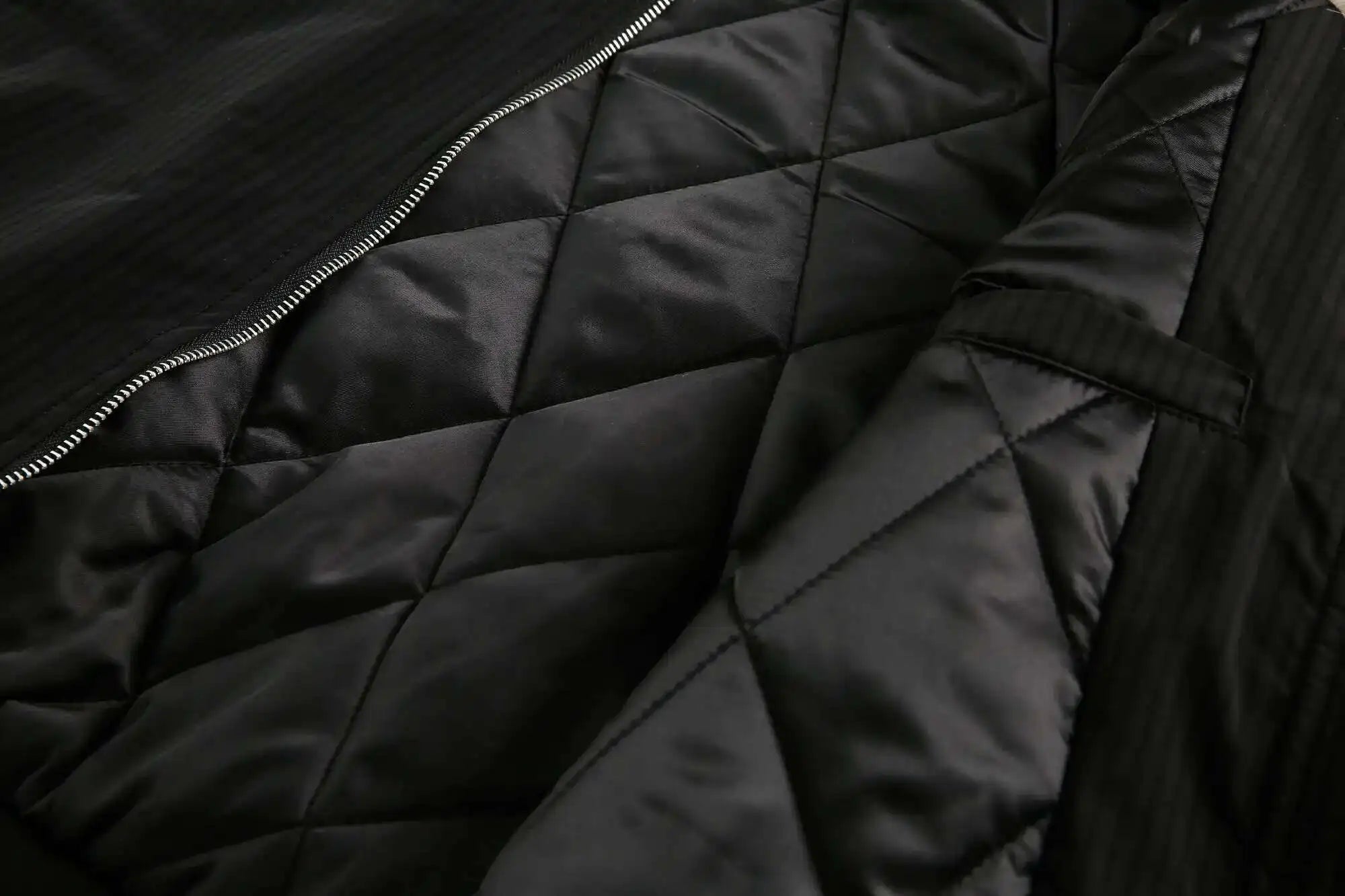 VOIDWEAR VDR_VANISH_05 brown padded fur hooded jacket, oversized unisex winter streetwear system, vanish mode ritual coat, U.S. & EU streetwear trend 2025