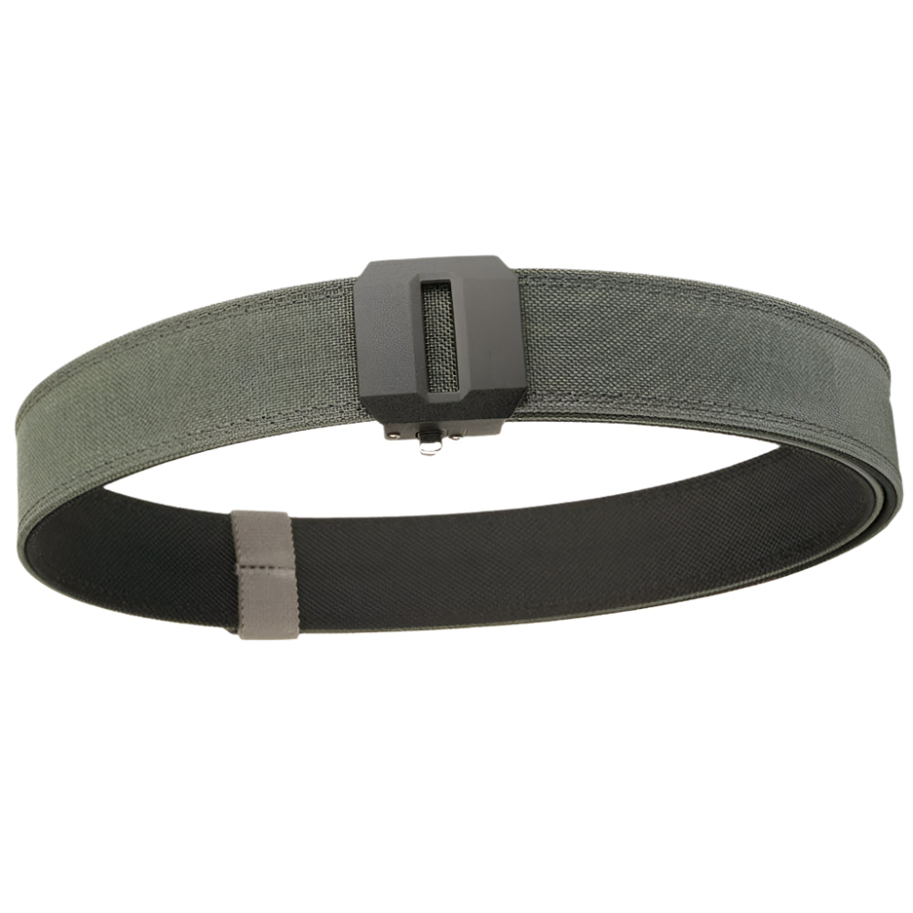 VDR_Sleek tactical nylon belt with signal glyph buckle and vanish-mode gradient for minimalist utility