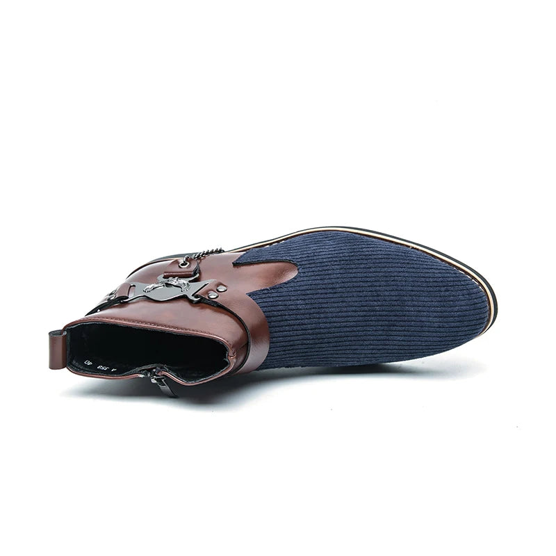 VOIDWEAR SIGNAL_VANISH_11 ☰ split leather ankle casual shoes with side-zip closure, breathable construction, and ritual-inspired minimalist design