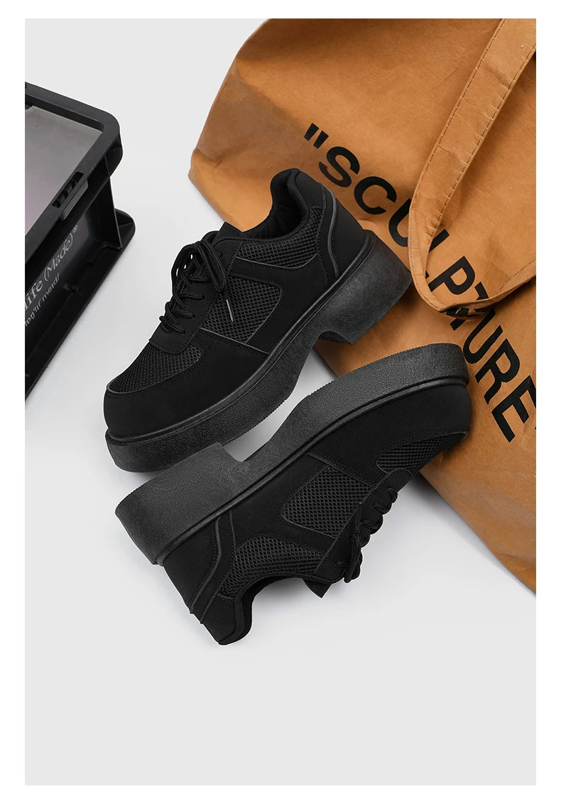 VOIDWEAR SIGNAL_VANISH_13 ☰ men’s summer streetwear shoes with PU upper, breathable mesh, thick sole, and vanish-mode closure, designed for U.S. urban wear