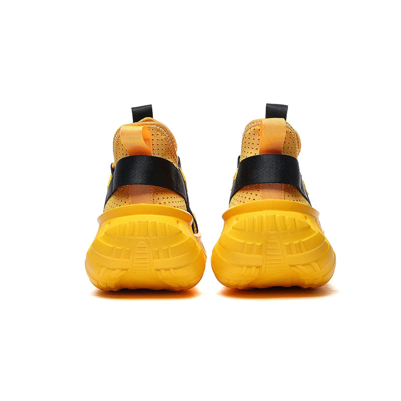 VOIDWEAR SIGNAL_RUN_09 ☰ men’s breathable air mesh running shoes with Flywire tech and EVA sole, ritual-inspired streetwear sneakers