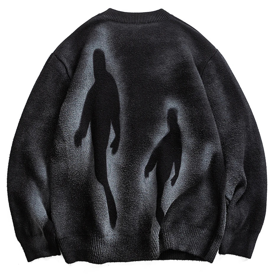 VOIDWEAR oversized ritual knit sweater Y2K Harajuku style – U.S. edition
