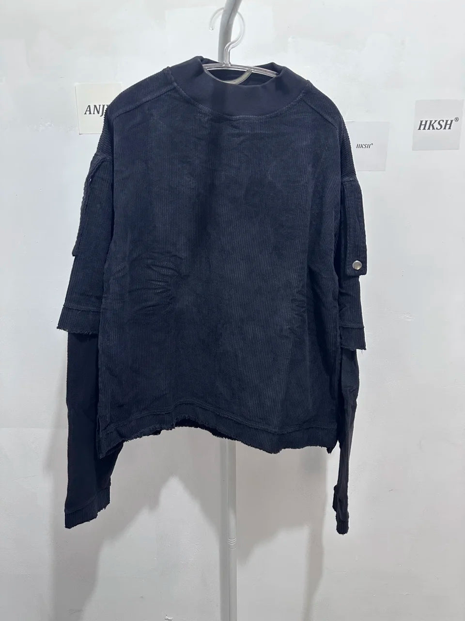 SIGNAL_FADE_09 ☰Distressed Dual-Realm Tee