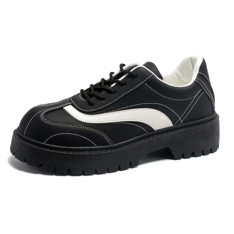 VOIDWEAR SIGNAL_VANISH_12 ☰ ritual-inspired men’s casual shoes with breathable upper, round toe, and vanish-mode closure, built for spring/autumn wear.