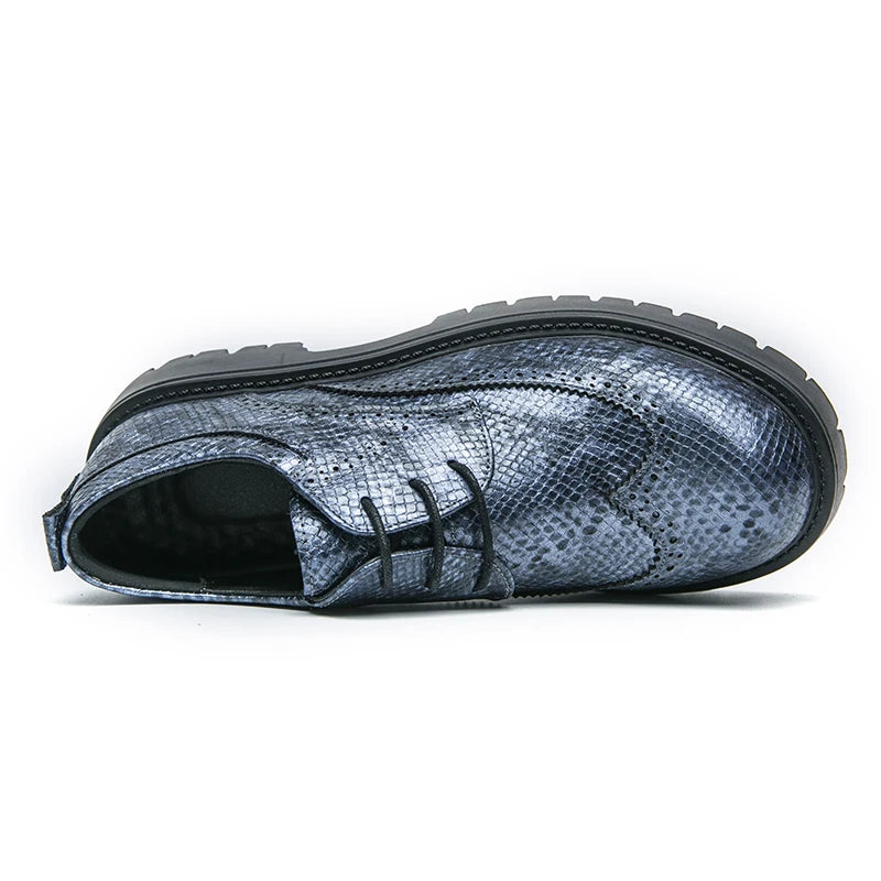VDR_TRAVEL_23 ∆ men’s retro chunky sole leather shoes, breathable PU insole, casual travel styling, U.S. + EU SEO optimized