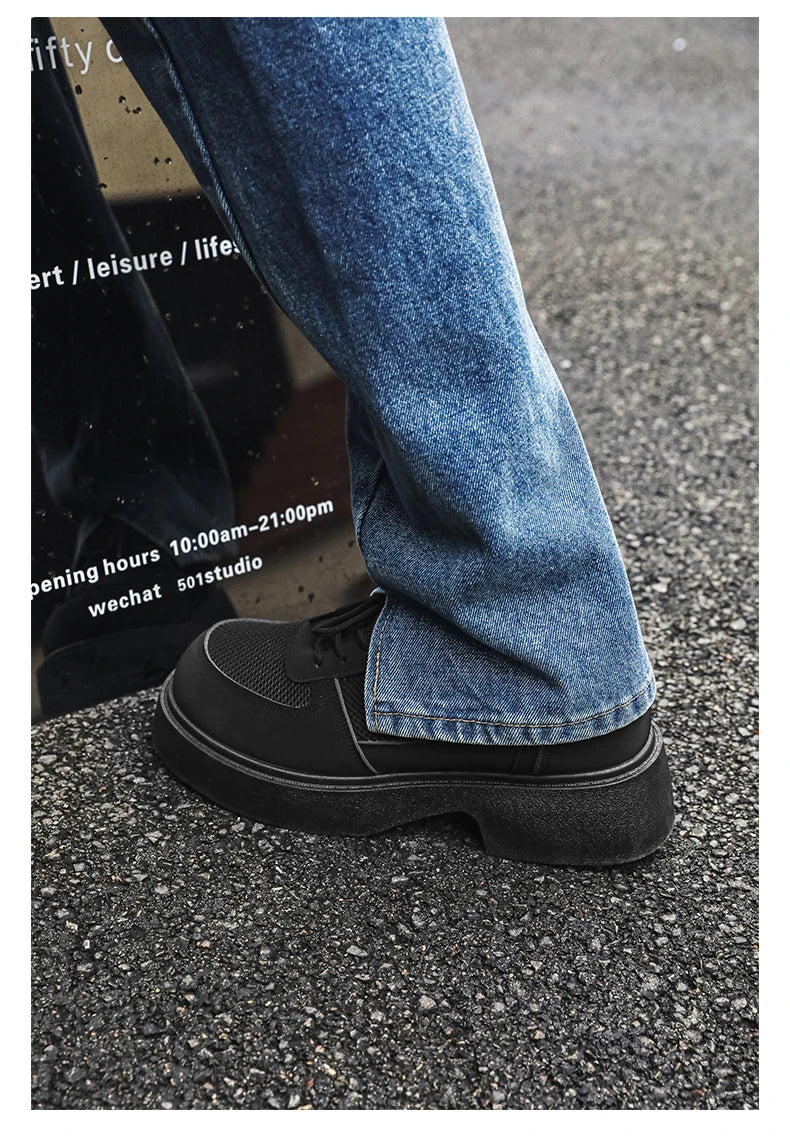 VOIDWEAR SIGNAL_VANISH_13 ☰ men’s summer streetwear shoes with PU upper, breathable mesh, thick sole, and vanish-mode closure, designed for U.S. urban wear
