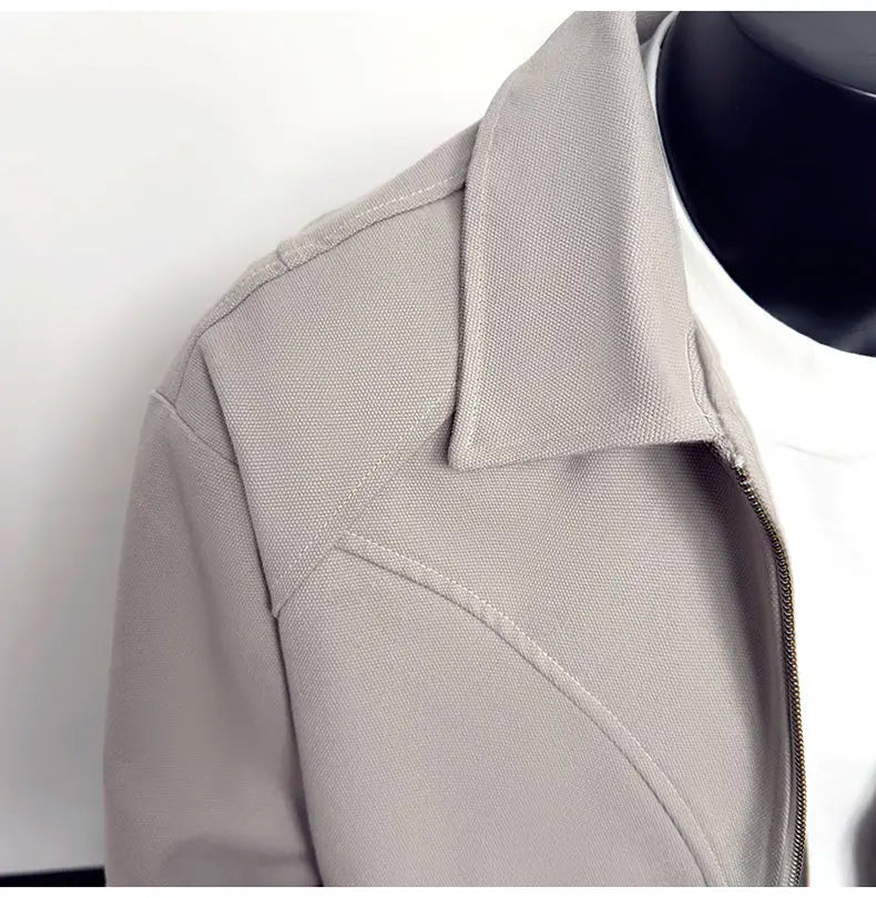 VOIDWEAR VDR_VANISH_05 ☰ black khaki jacket — ritual-inspired streetwear with signal glyph embroidery, minimalist techwear layering